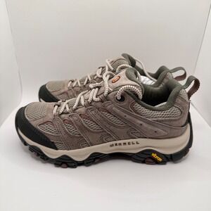 Merrell Woman's Moab 3 Falcon Tan Leather Waterproof Hiking Shoe- Size 7